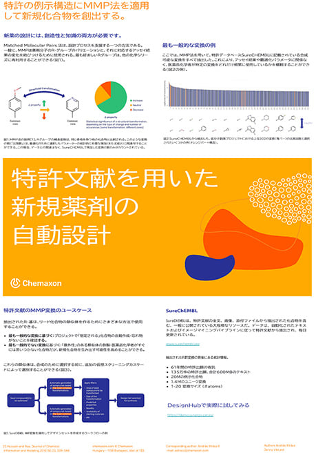 特許文献を用いた新規薬剤の自動設計